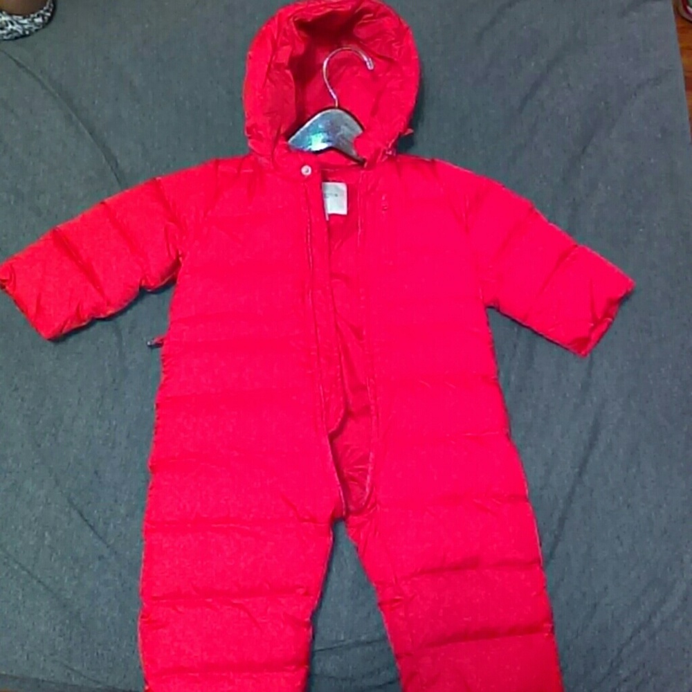 Red Unisex Snowsuit